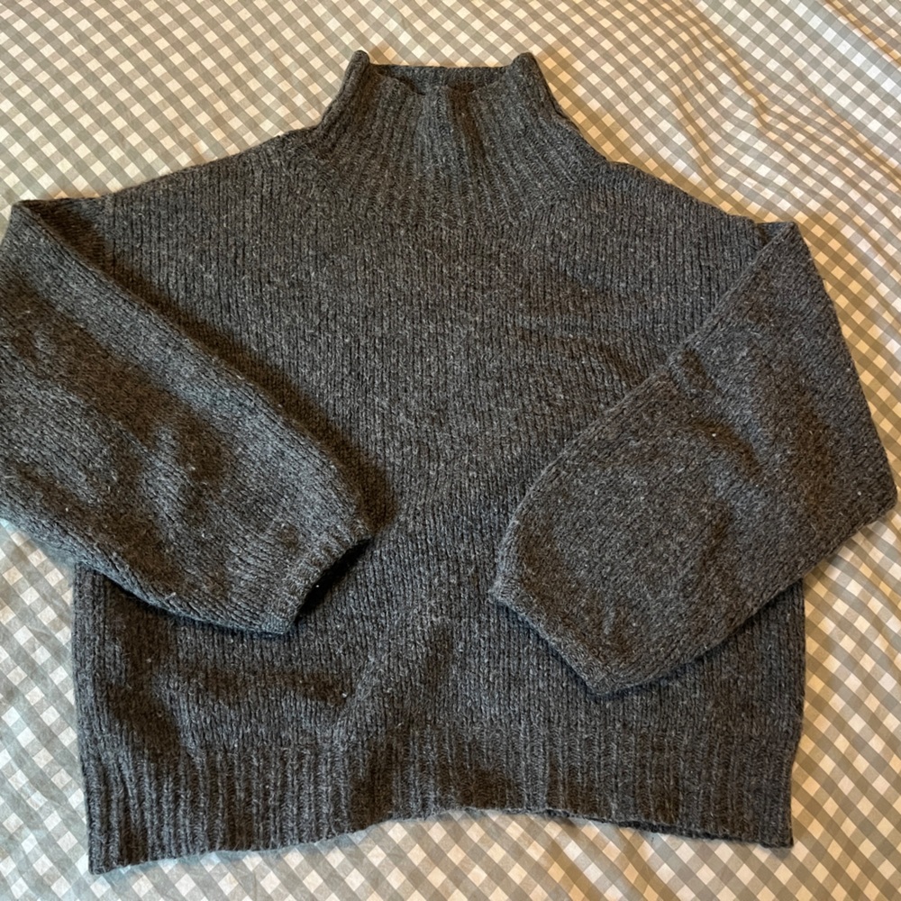 Micaela Greg Soft Funnel Sweater
